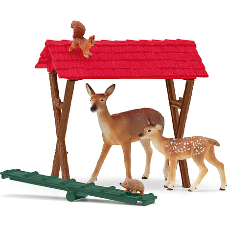 Schleich fodring af skovens dyr 42658