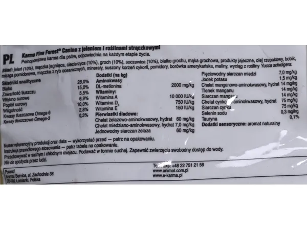 Taste of The Wild Pine Forest - tørfoder til hunde - 2 kg