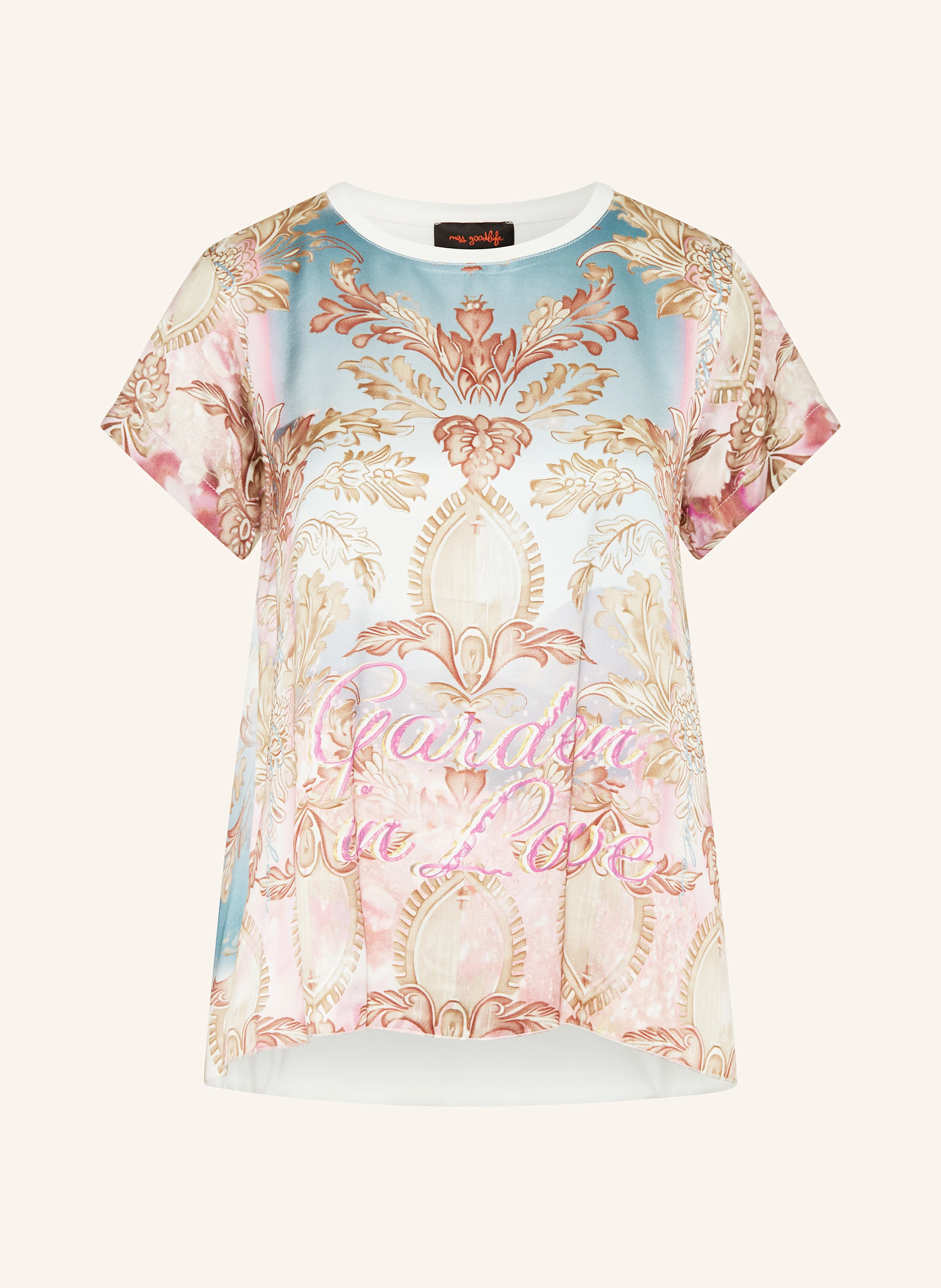 miss goodlife T-Shirt im Materialmix