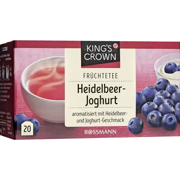 Früchtetee Heidelbeer-Joghurt