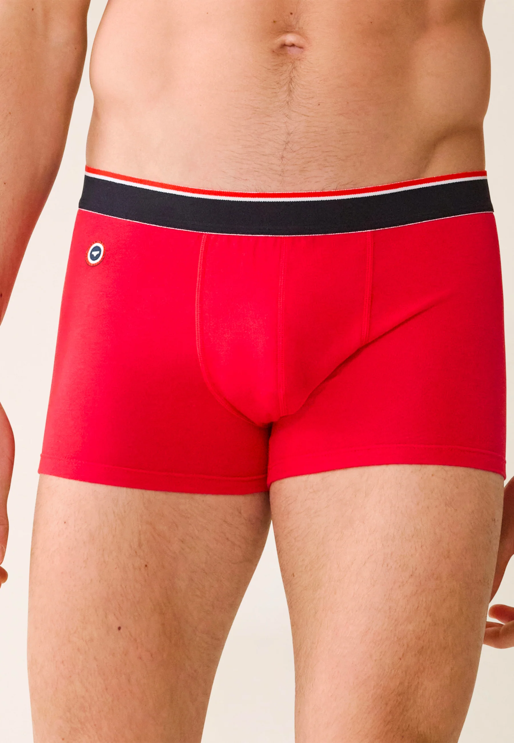 Boxer en coton-Marius Rouge