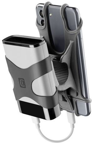 Rider - Power Bank - Smartphonehouder - Zwart - Siliconen