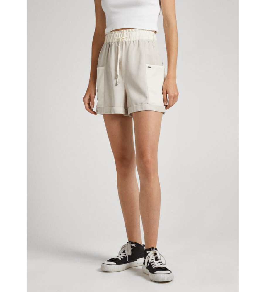 Pepe Jeans Calções Famina branco