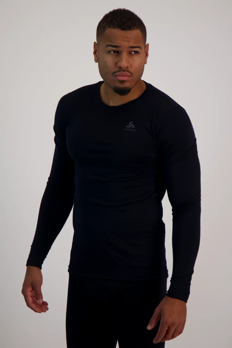 Odlo Natural Merino 200 Warm Herren Thermo Longsleeve