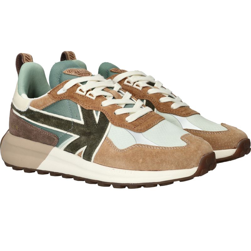Kaotiko Vancouver Sneakers Bruin Heren