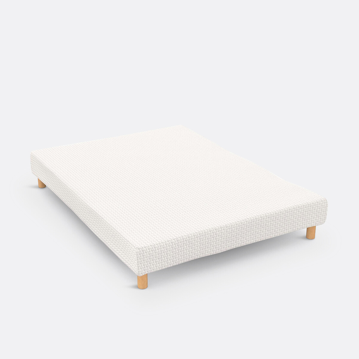 LA REDOUTE INTERIEURS<br>Box de cama decorativo com pés - 18 ripas flexíveis