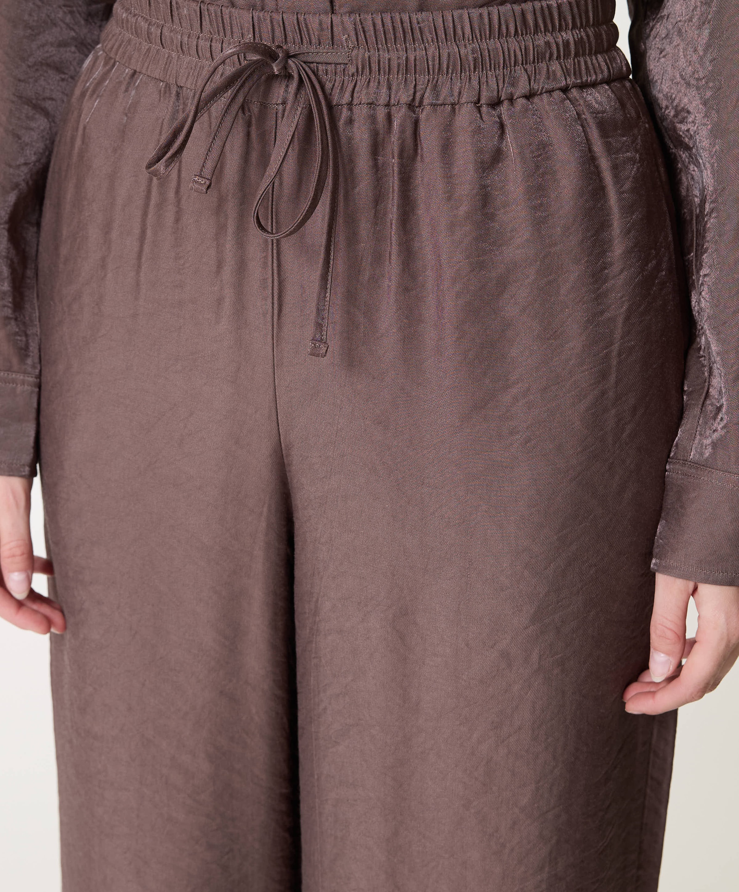 Anna 80a02-03564 dames broek bruin