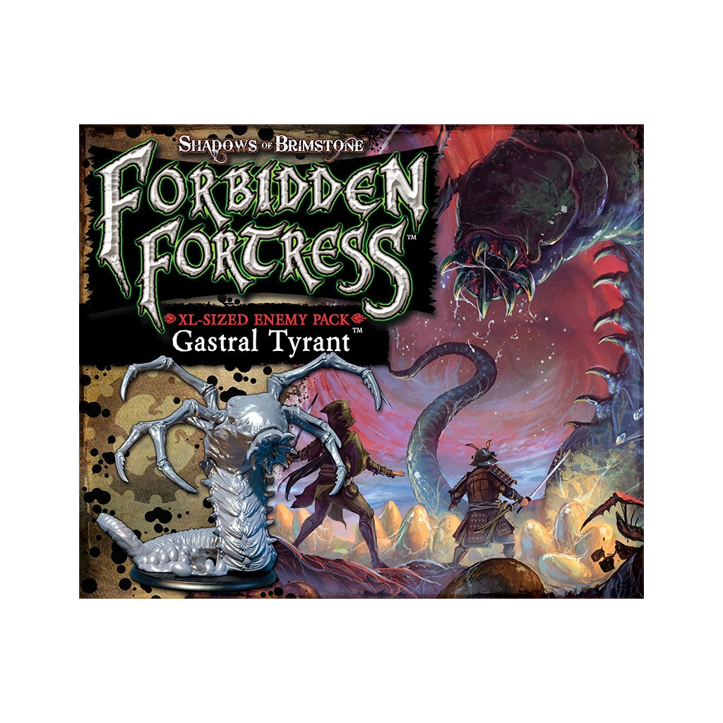 Shadows of Brimstone – Forbidden Fortress: Gastral Tyrant XL Enemy Pack Expansion