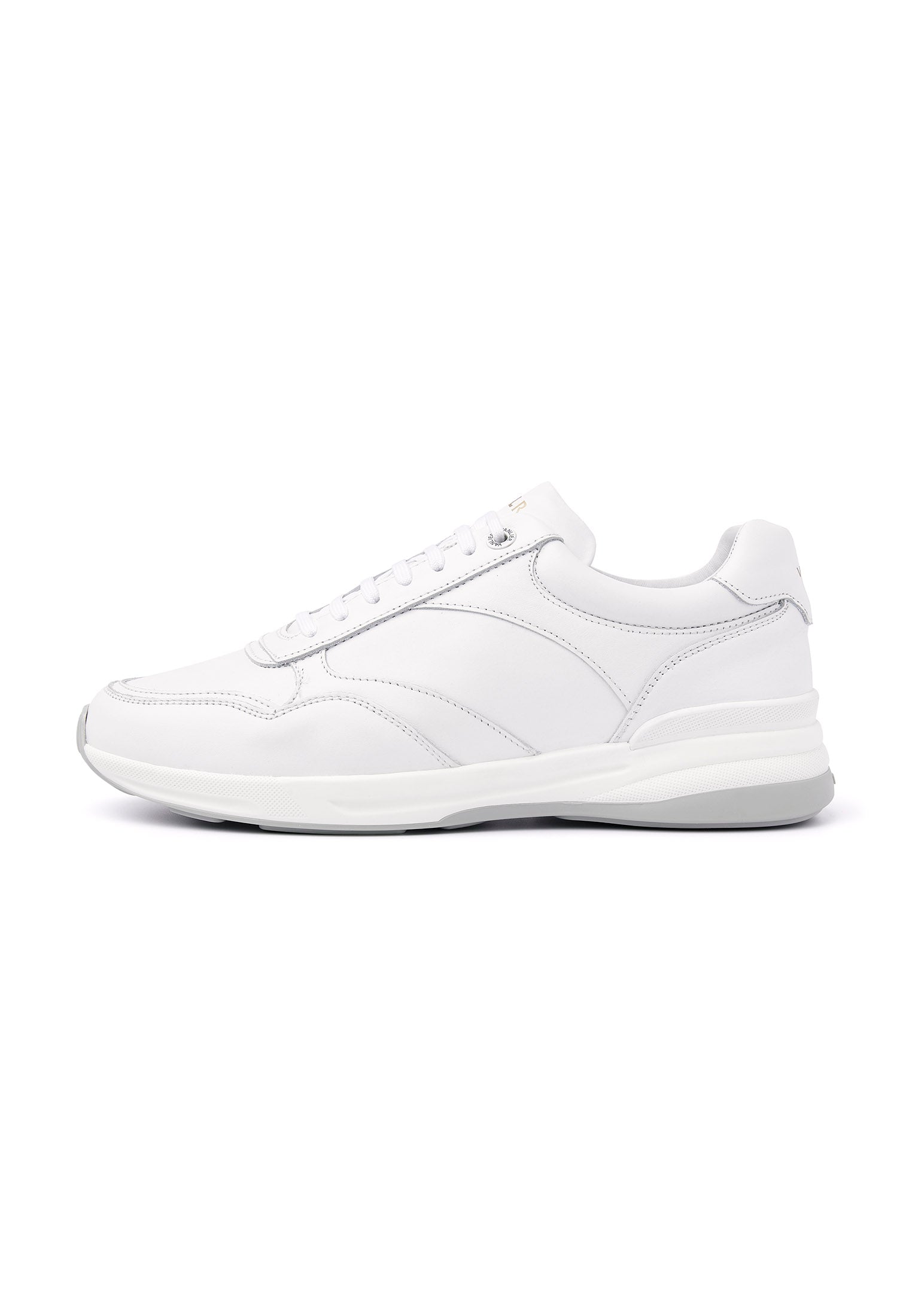 Wit gladleren Ferro sneaker