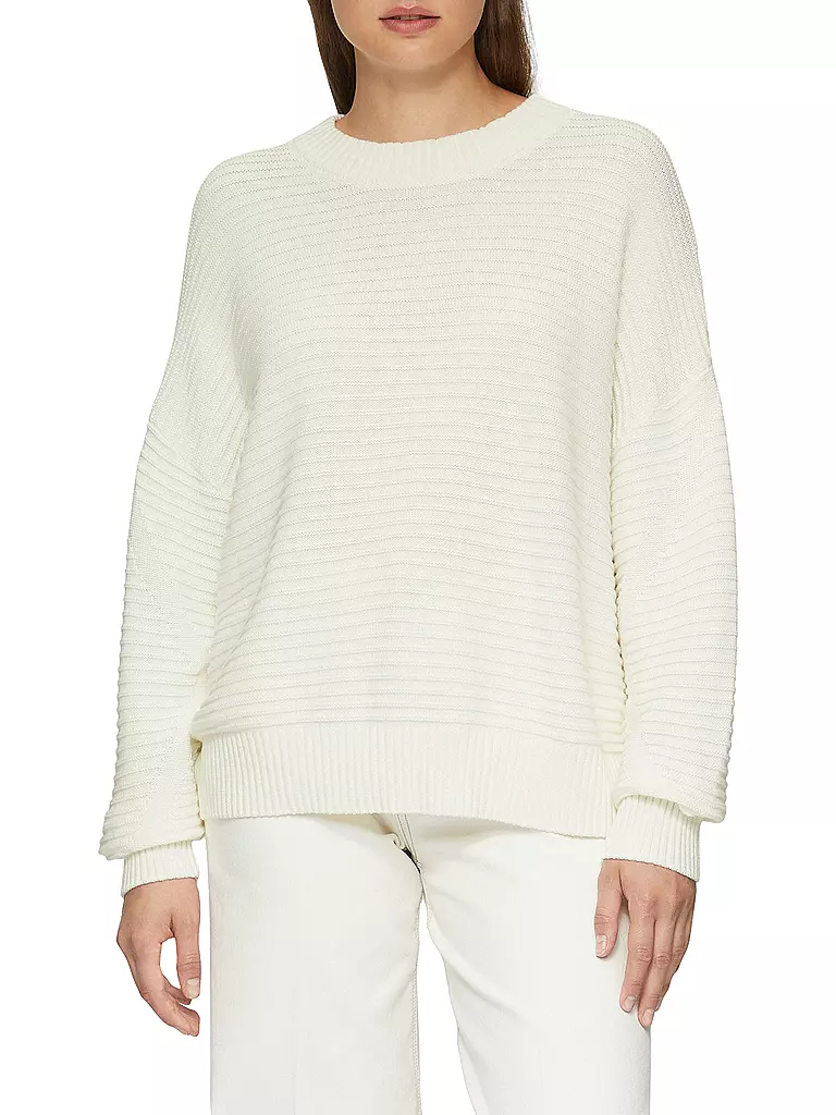 S.OLIVER Pullover weiss