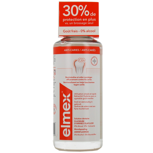 Solution dentaire anti-caries Elmex