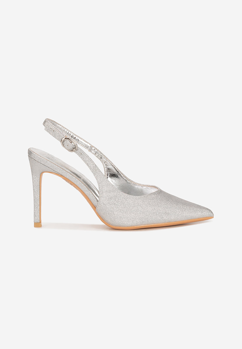 Chaussures élégantes femme argent Namirra