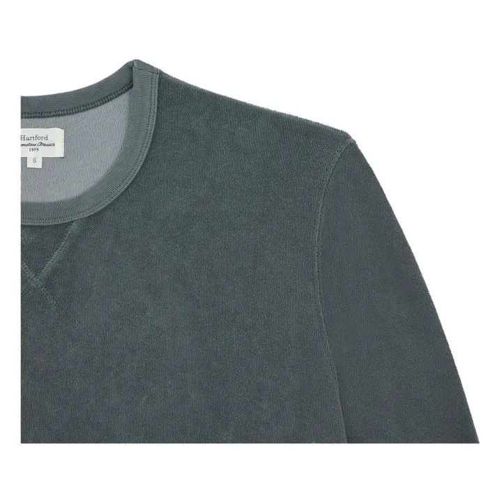 Hartford Sweat Bouclette Eponge | Vert olive