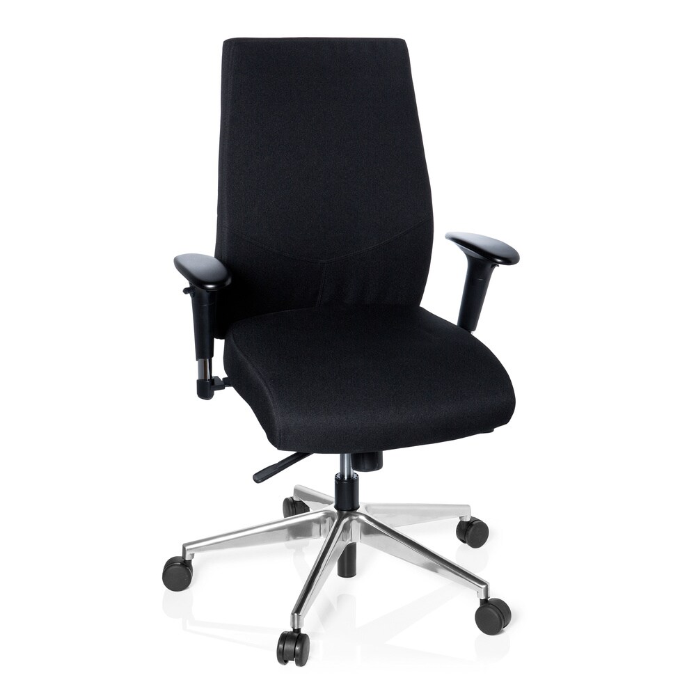 Profi Bürostuhl PRO-TEC 250 Stoff mit Armlehnen (höhenverstellbar) hjh OFFICE