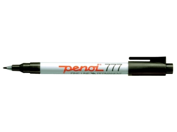 Marker Penol 777 sort (stk.)