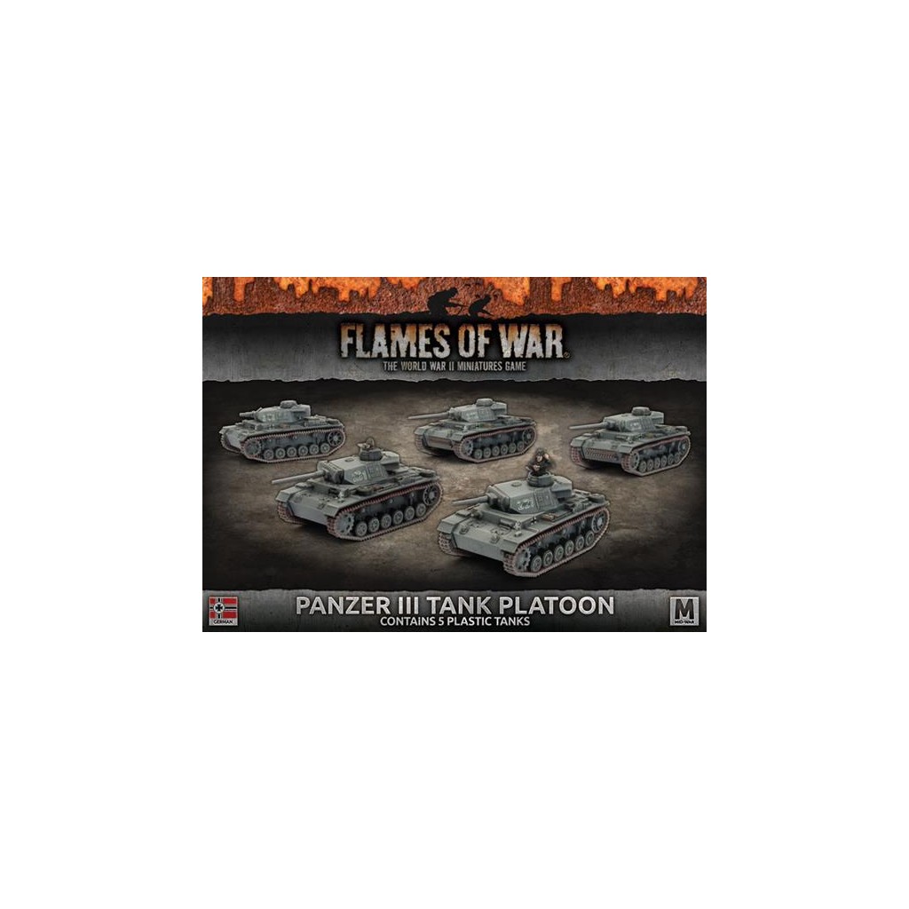 Flames of War - Panzer III Platoon