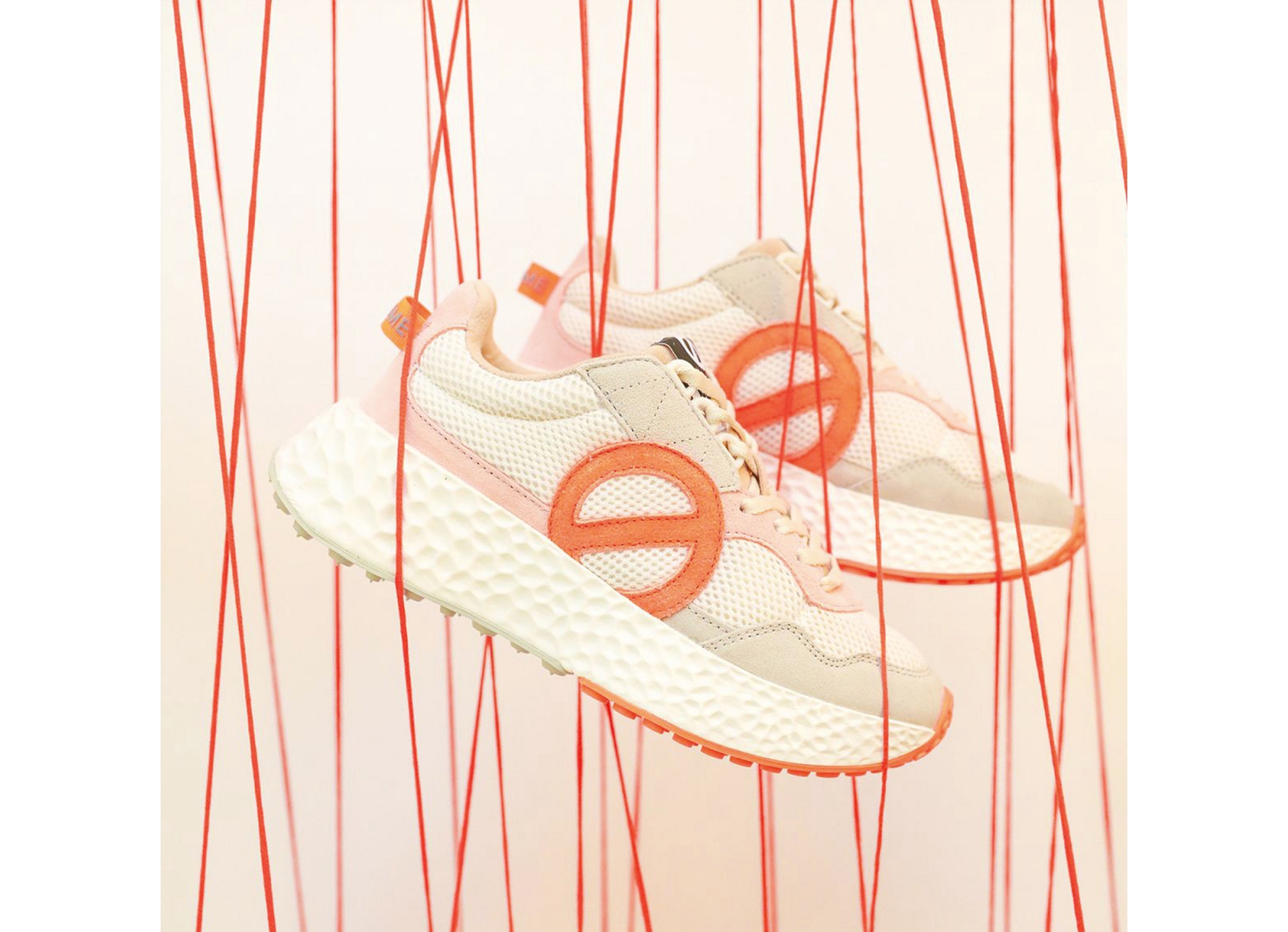 Carter jogger beige orange