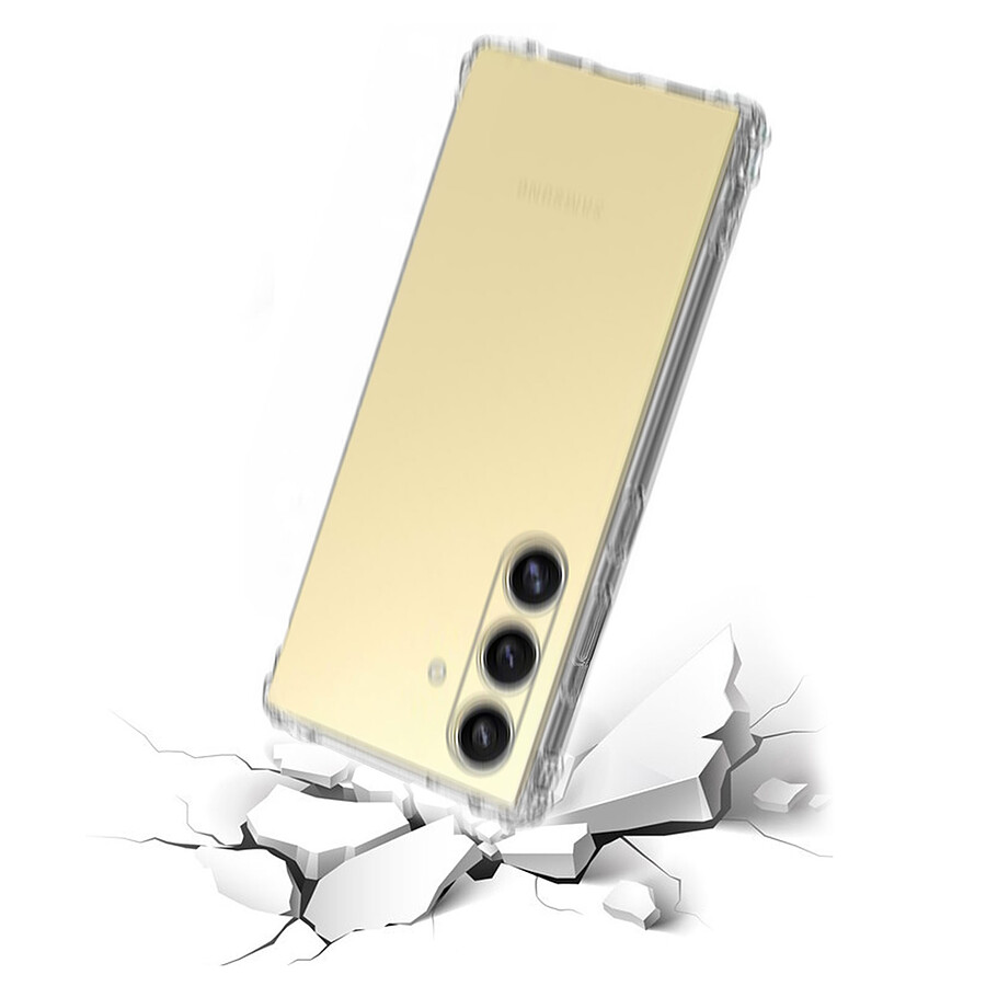 Akashi Coque TPU Angles Renforcés (transparent) - Samsung Galaxy S24 FE