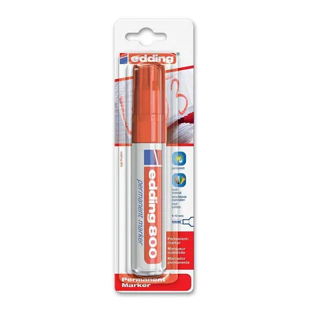 edding 800 Permanentmarker, 4-12mm rot