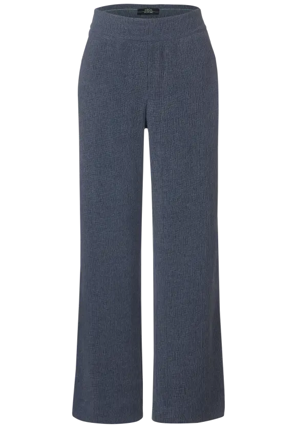 Loose Fit Hose - casual denim blue