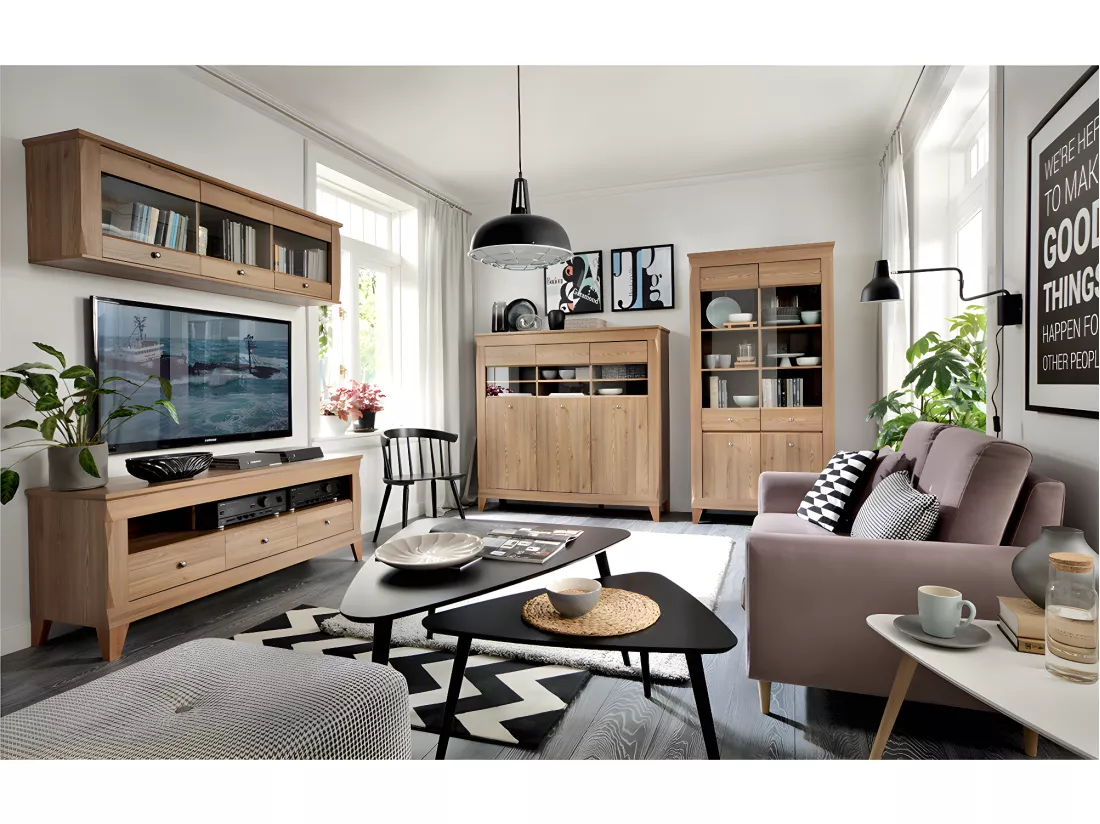 Vaisselier 4 portes Raya Bois