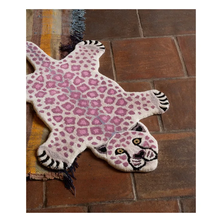 Doing Goods Tapis léopard Lilly | Lilas