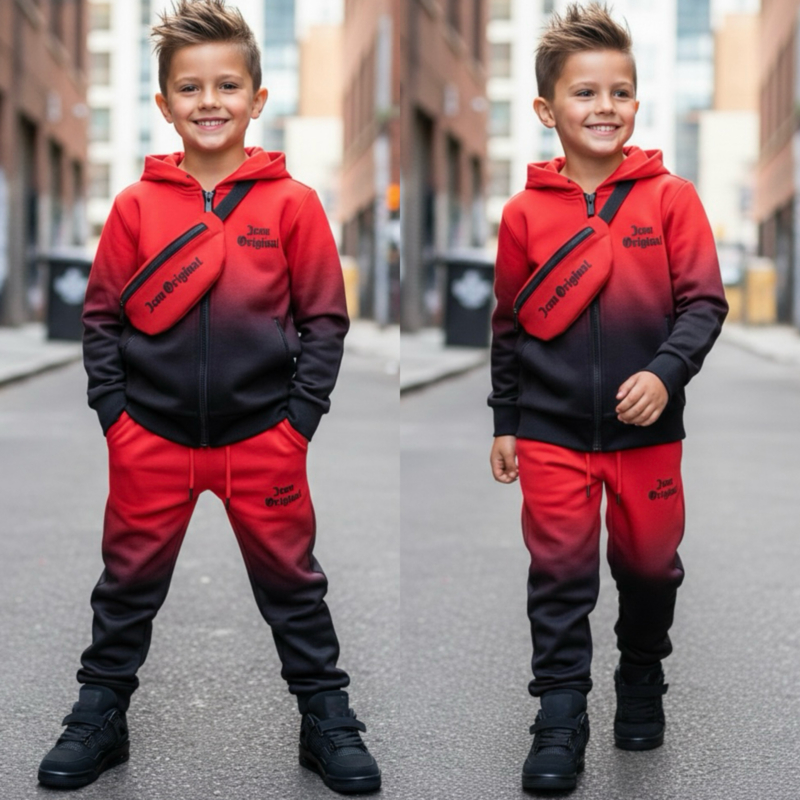 Icon zipped fade set - rood
