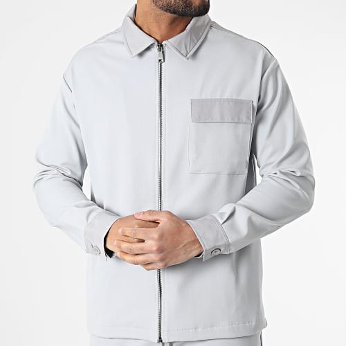 Ensemble Veste Jogging KL-2031 Gris Clair