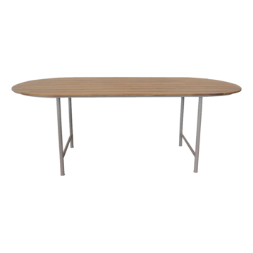 KARWEI tuintafel Olivia light teak acacia hout 215 x 96 cm