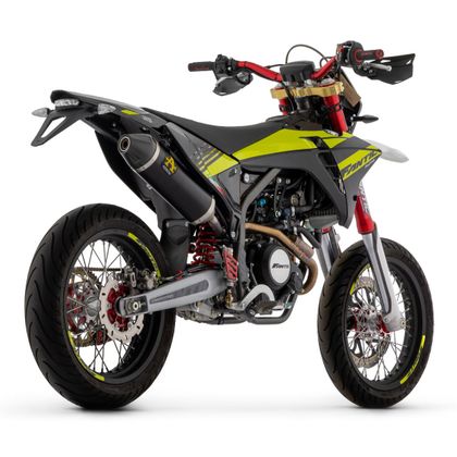 Silencieux Arrow Thunder Alu Dark embout carbone - Noir