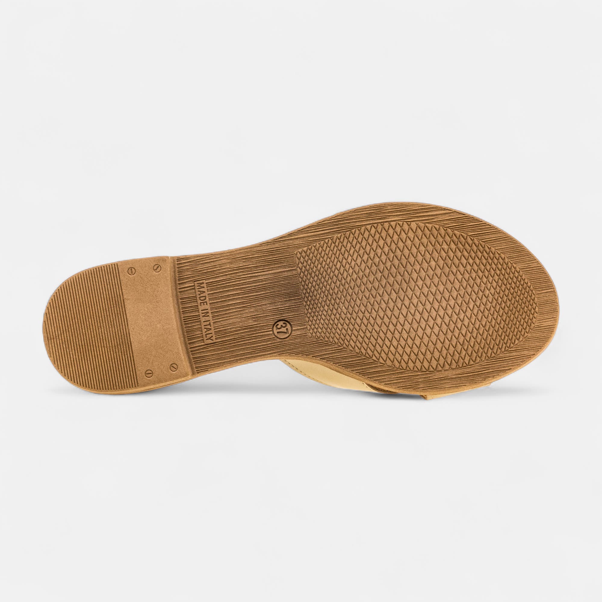 Mules Femme en cuir beige