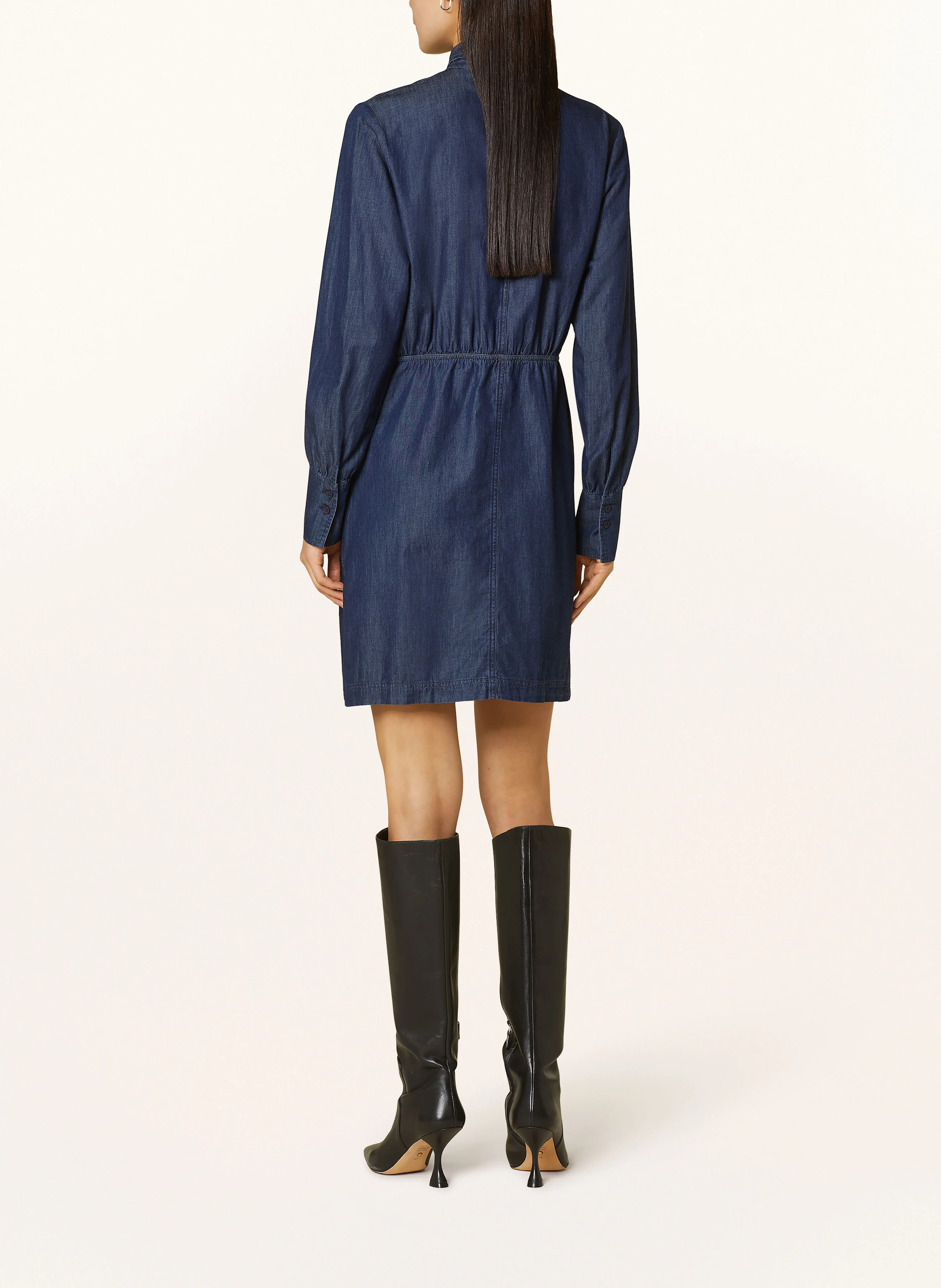 RIANI Schluppenkleid in Jeansoptik