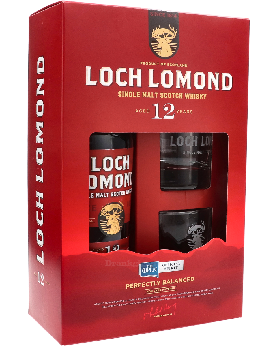 Loch Lomond 12 Year Limited Edition Cadeaupakket 70 cl