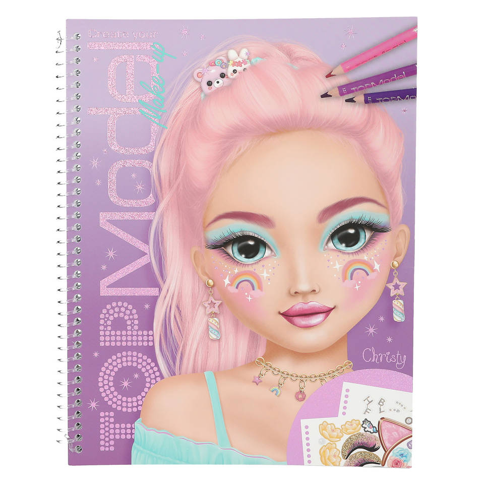 TOPModel make-up kleurboek Christy