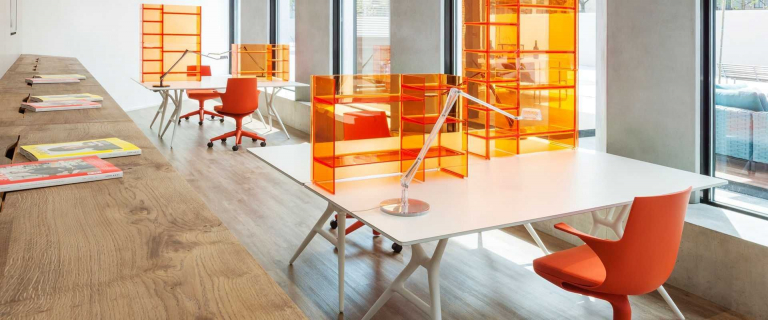 Kartell Sound Rack boekenkast kristal