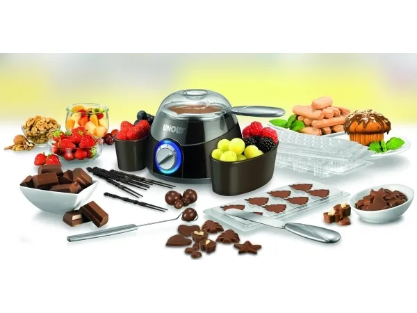 UNOLD 48667 - Chocolade koger - 250 ml - 25 W - sølv/brun