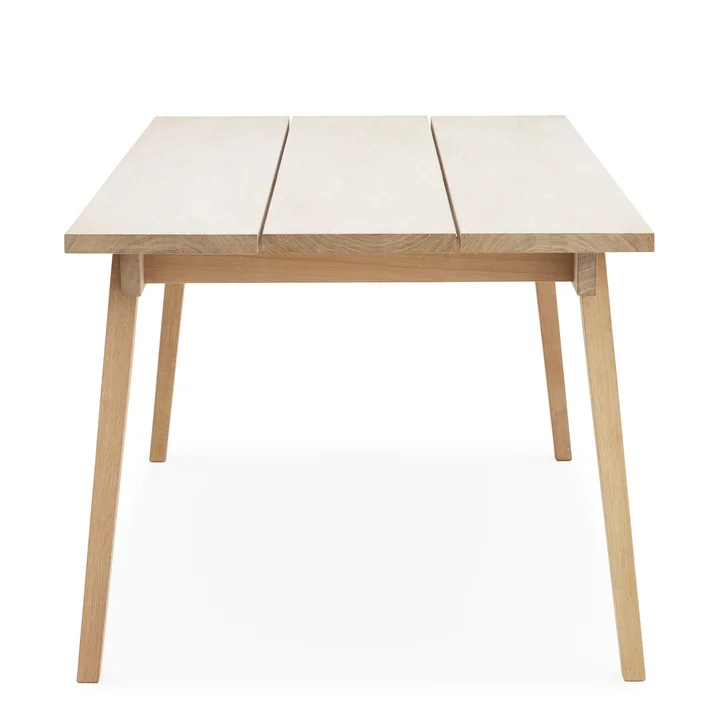 Normann Copenhagen - Slice Table Wood 90 x 250 cm, eiche