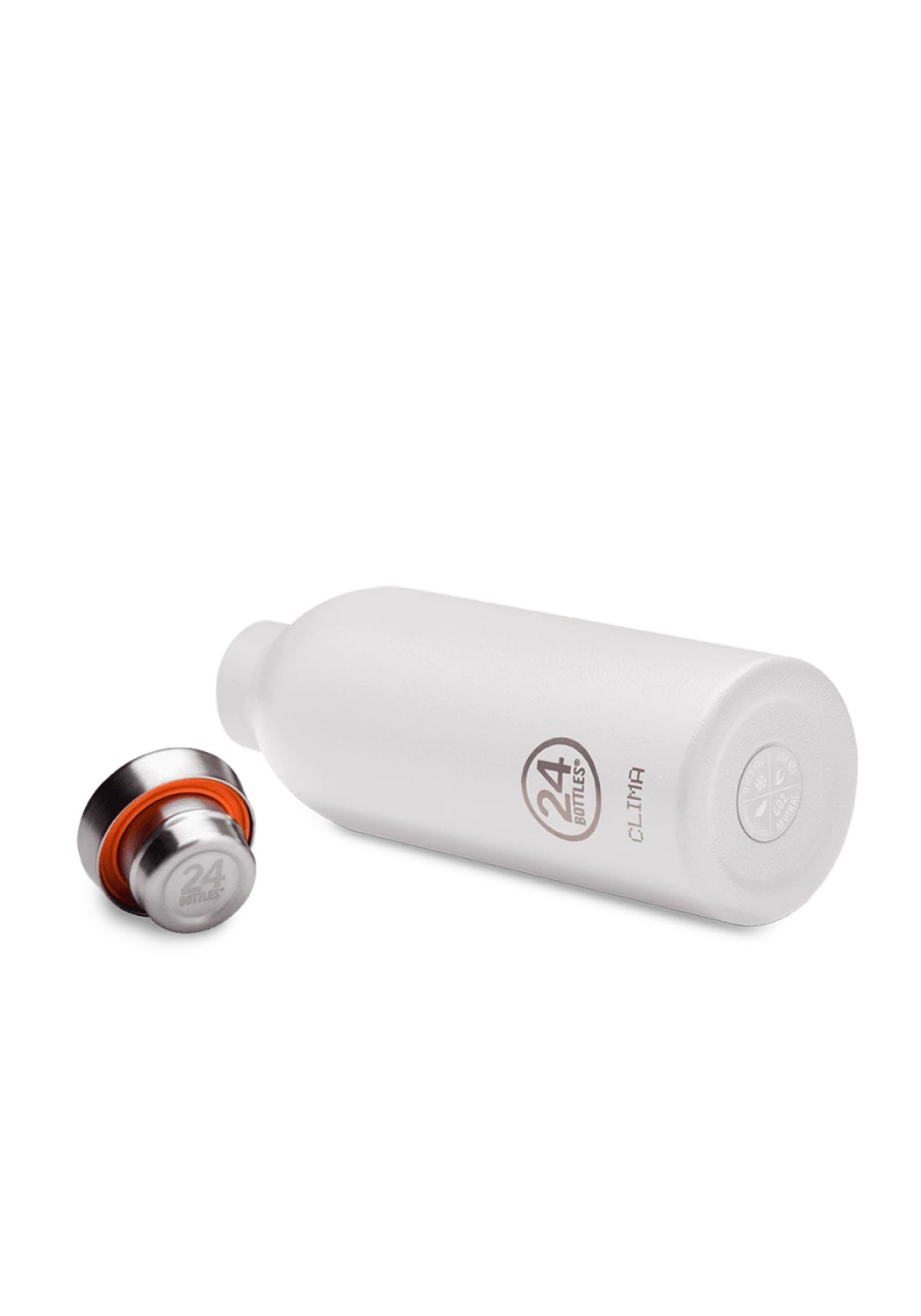 24 Bottles Thermosflasche  Clima 500ml Arctic White