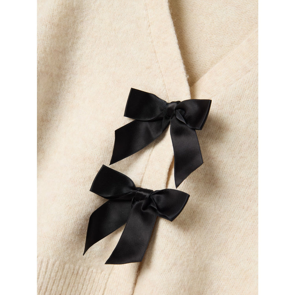 Køb Name It Jet Stream Black Bow Nkfrina Ls Strik Card