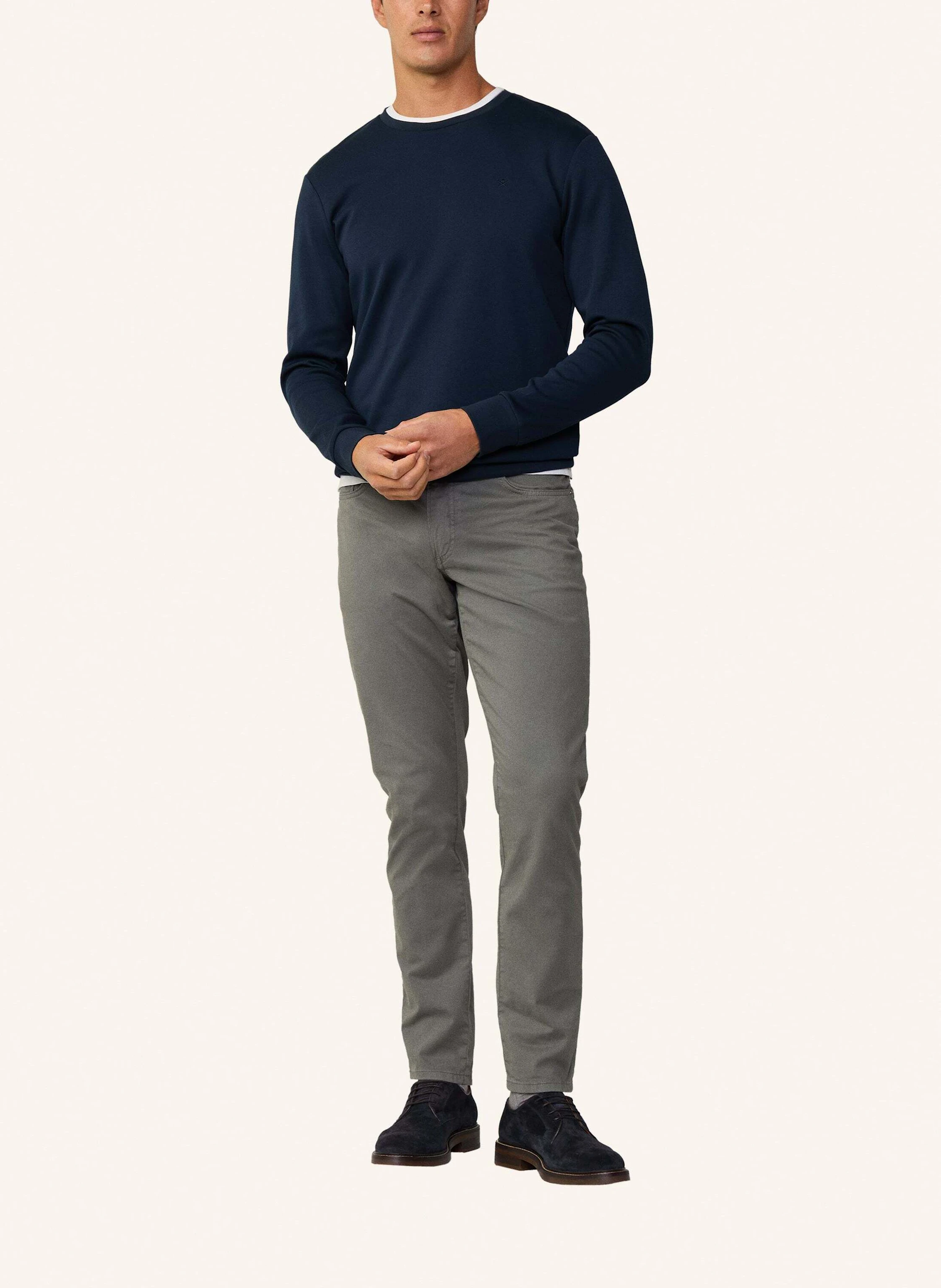 HACKETT LONDON Pullover DOUBLE KNIT CREW