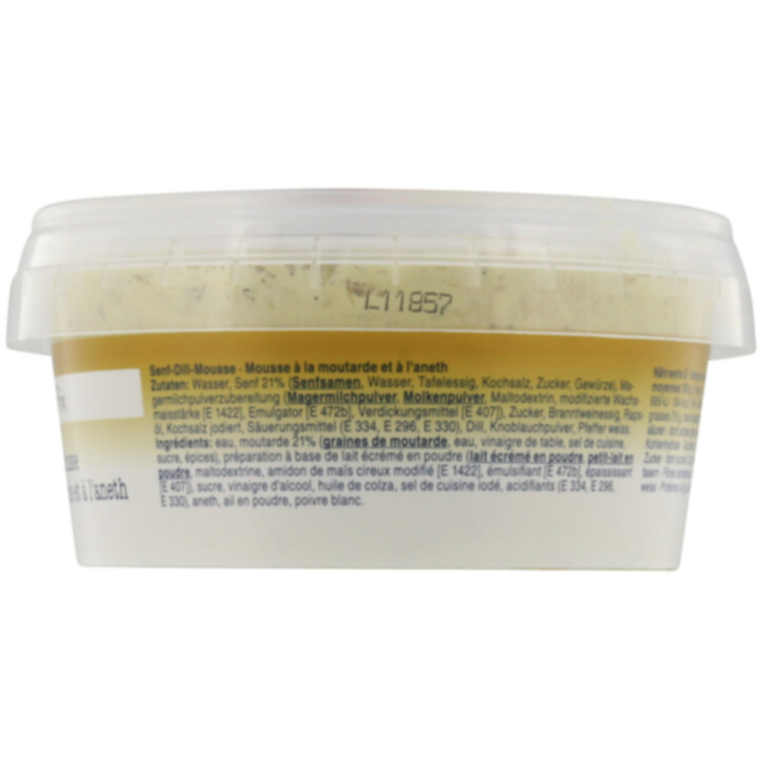 Senf-Dill Mousse