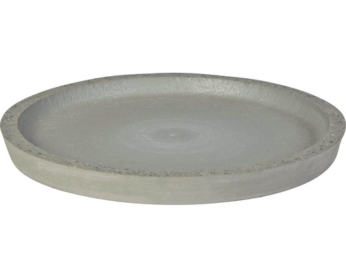 Lafiora betonnen onderzetter Ø 25 cm lichtgrijs