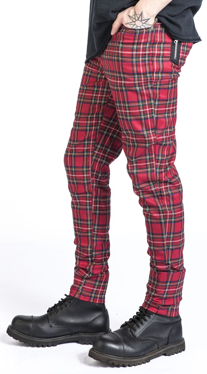 Pantalon Tartan | Banned Pantalon en toile