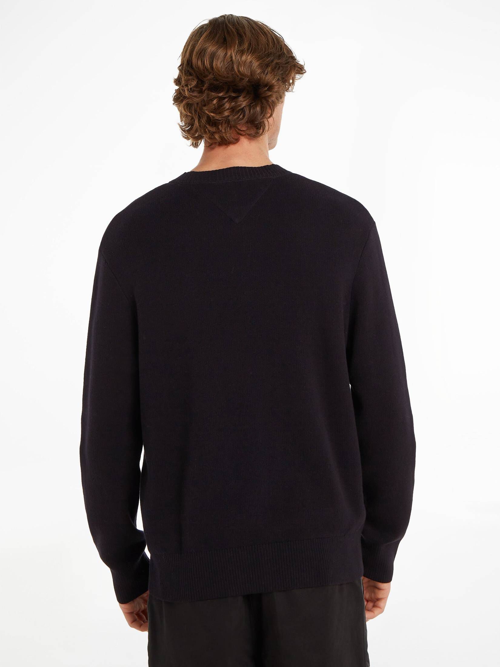 Tommy Jeans| Herren Sweatshirt ATHLETIC FLAG SWEATER Relaxed Fit