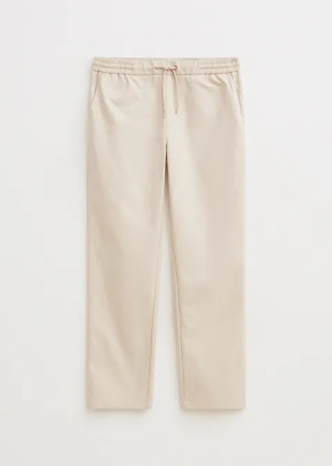 Straight leg broek off-white (CREME.L)