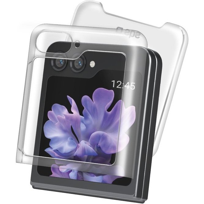 SBS Etui support Coque Crystal pour Samsung Z Flip 5
