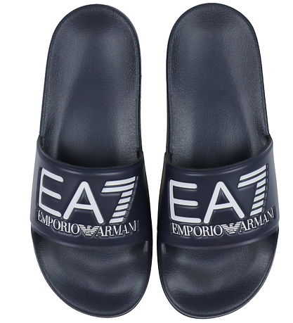 EA7 Badesandalen - Navy