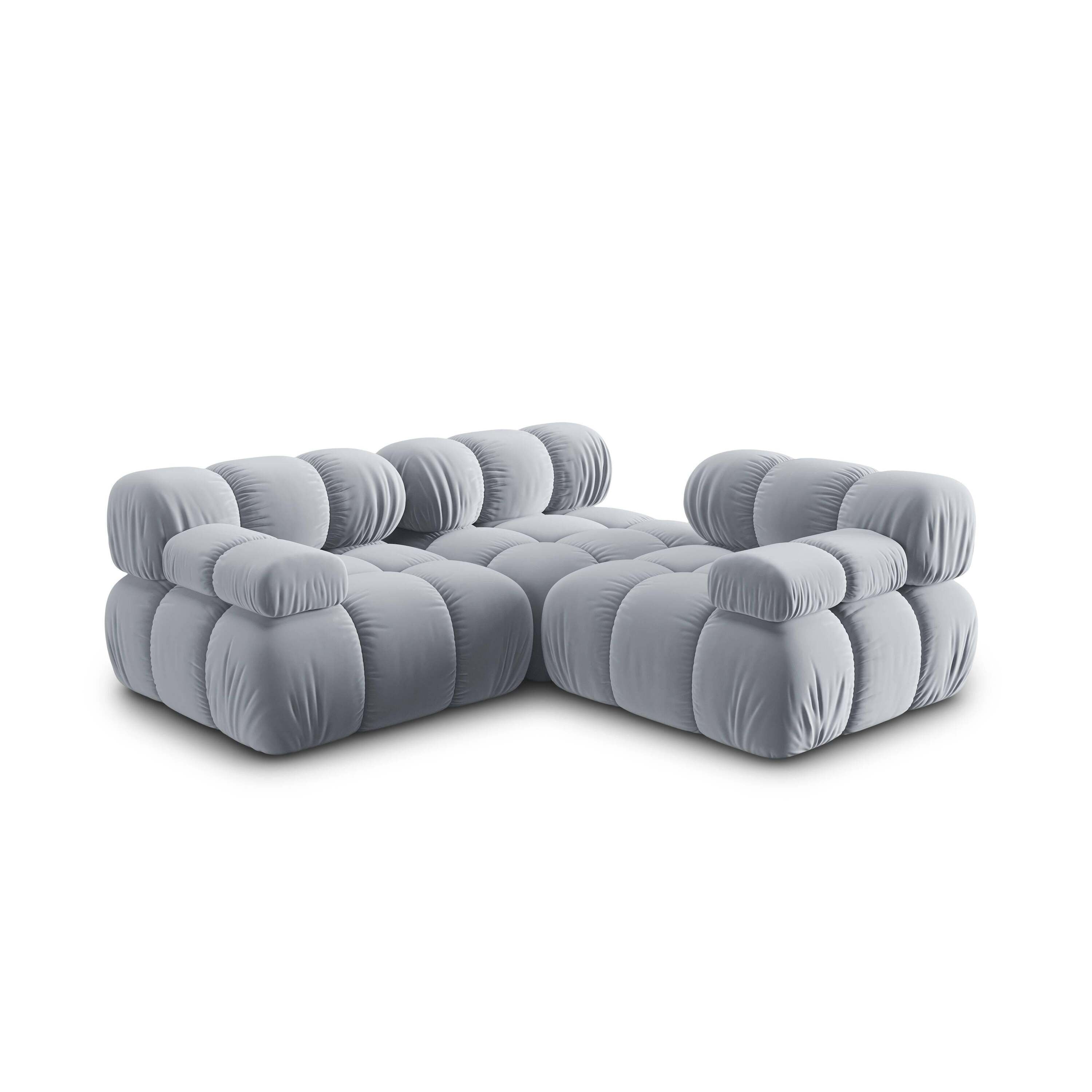 Milo Casa Tropea Modulaire 3-zitsbank - Lichtblauw