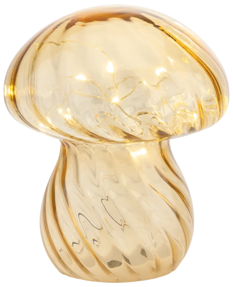 Bordlampe i glas Mushroom - assorterede farver