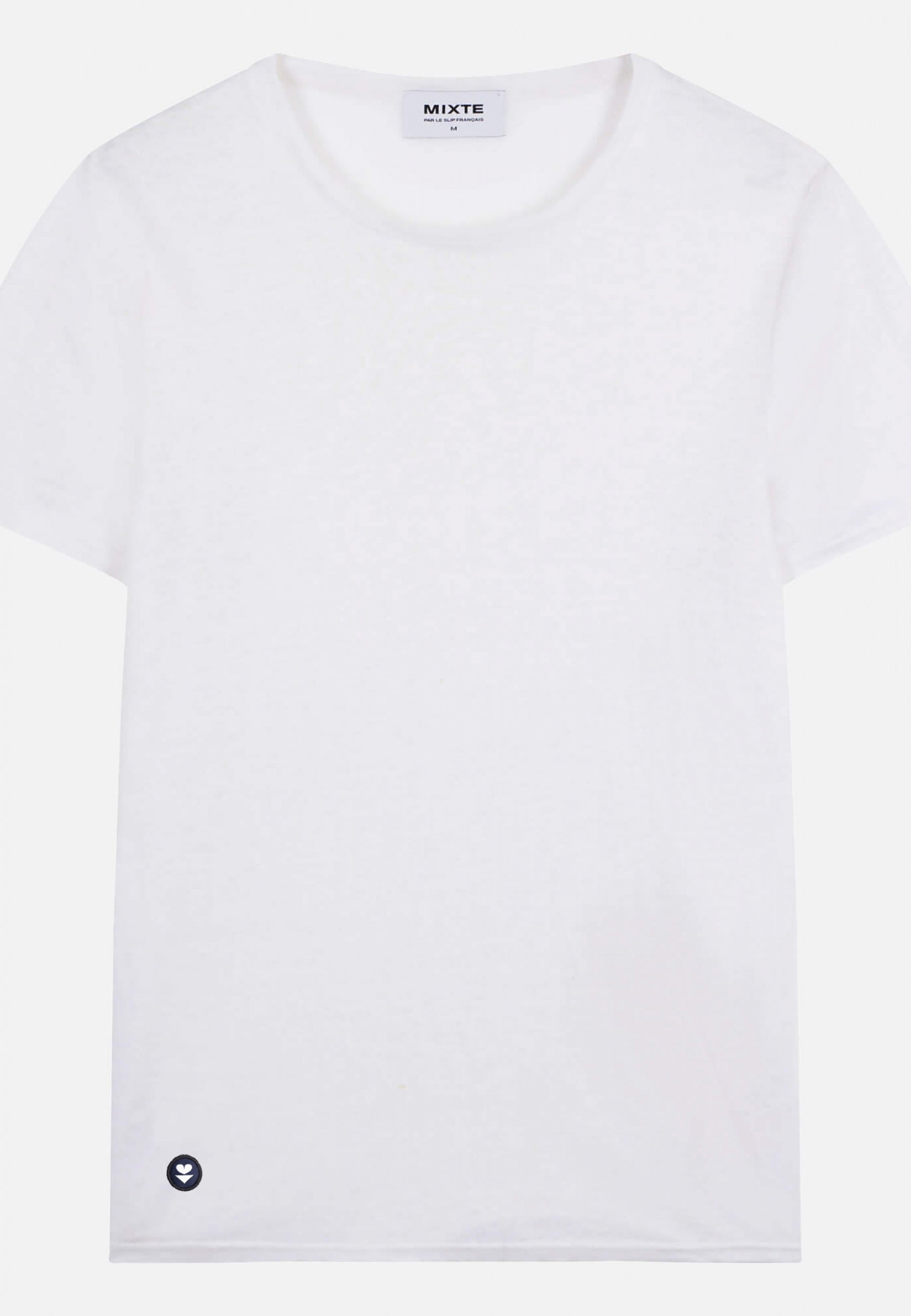 T-shirt en lin-Camille Ecru